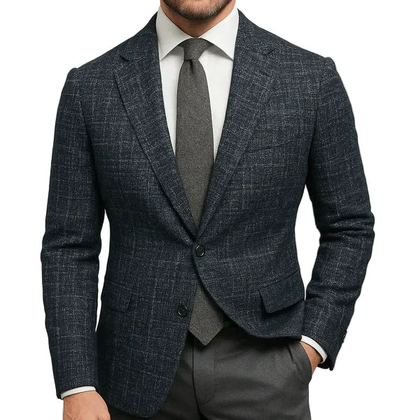 Isaac | Men's Slim Fit Tailored Blazer with Chest Pockets