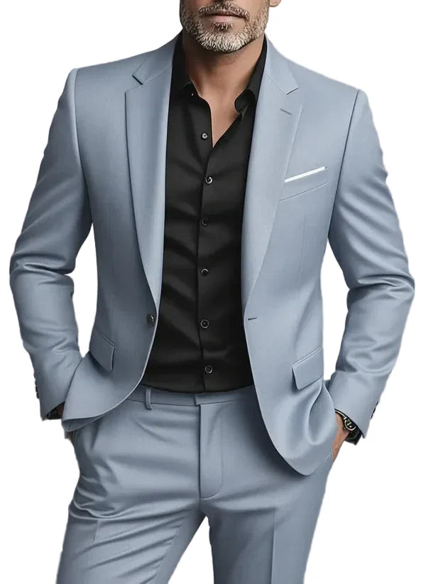 Jasper | Men's Tailored Two Piece Formal Suit with Blazer and Trouser