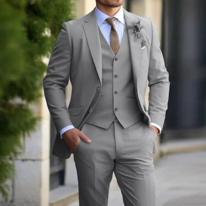 Ejay | Men's Formal Three Piece Suit Set