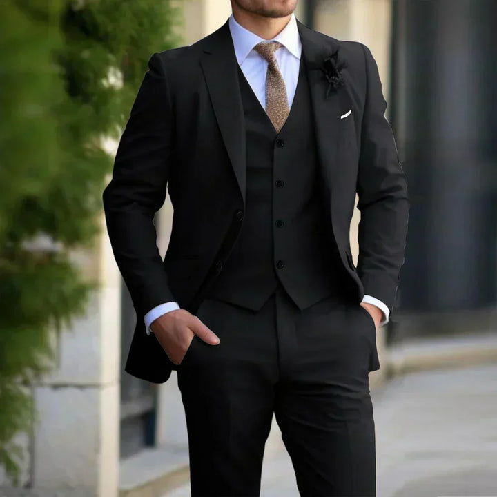 Ejay | Men's Formal Three Piece Suit Set