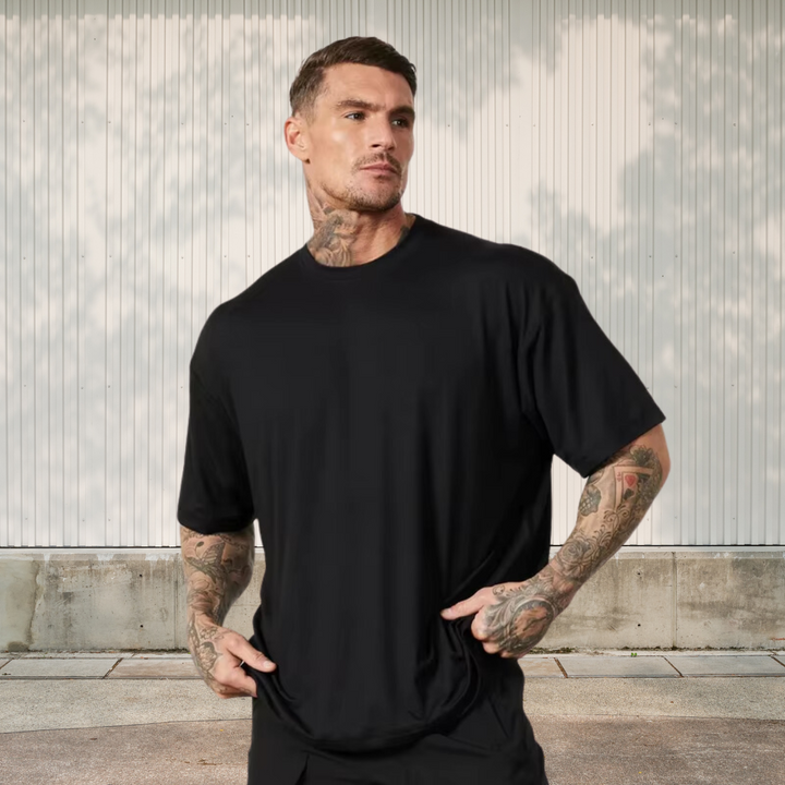 Brian | Men’s Loose Fit T-Shirt with Crew Neck