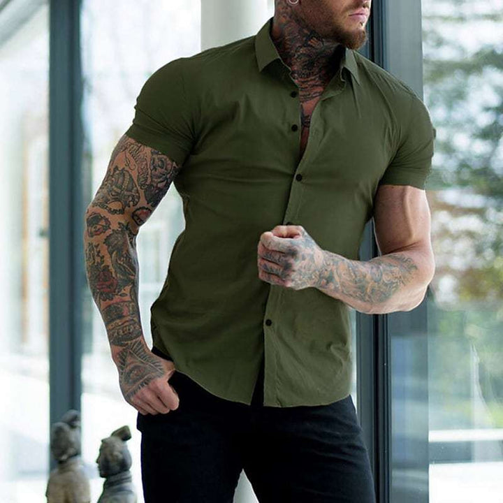 Hunter | Men’s Slim Fit Button Up Shirt