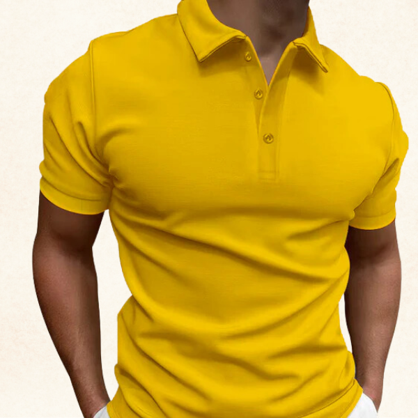 Laurel | Men’s Pique Polo Shirt with Short Sleeve