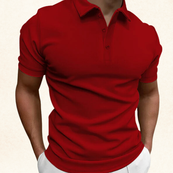 Laurel | Men’s Pique Polo Shirt with Short Sleeve