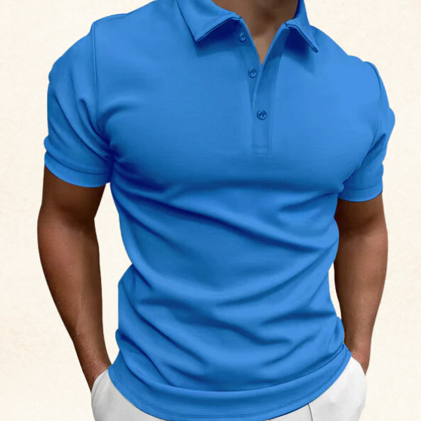 Laurel | Men’s Pique Polo Shirt with Short Sleeve