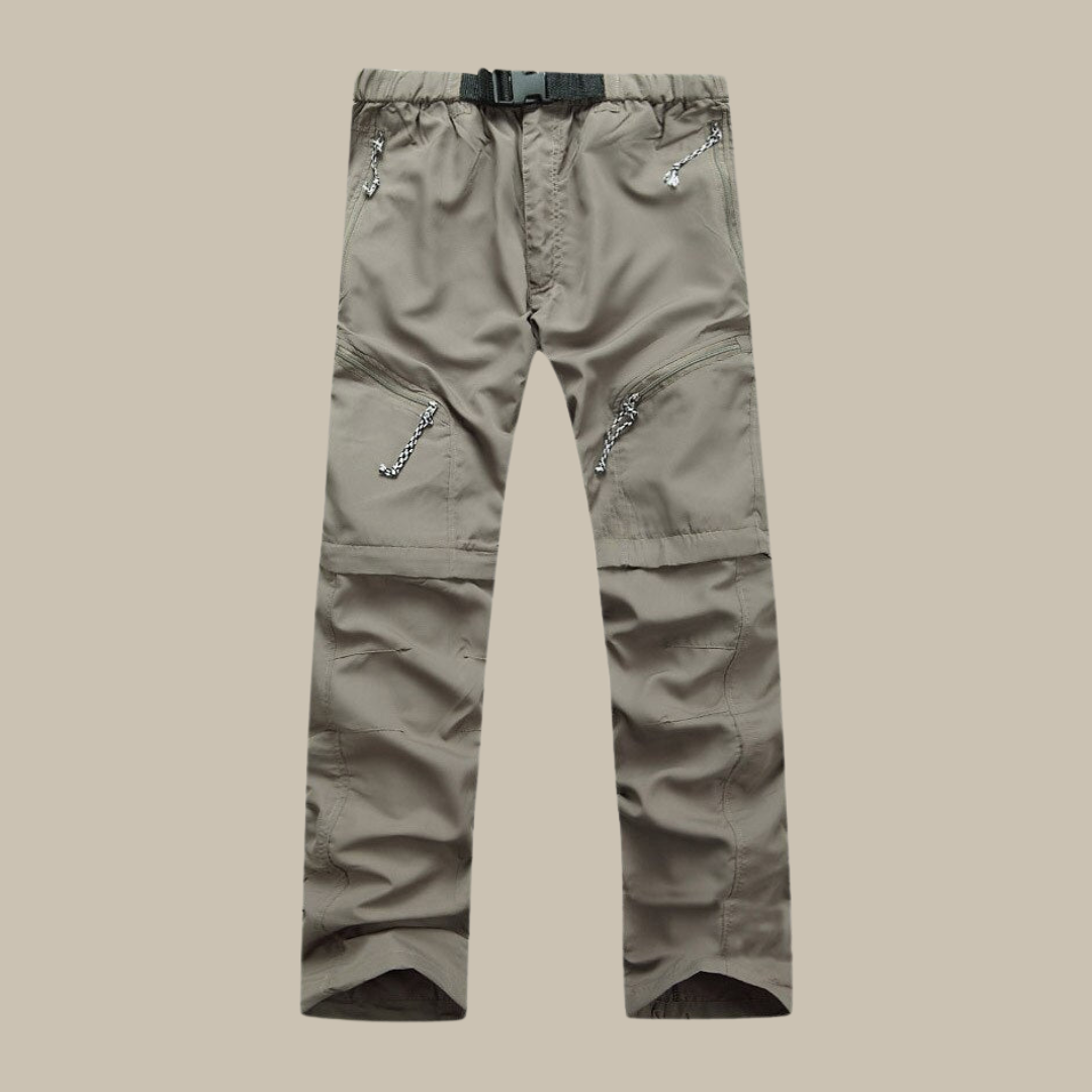 Elric | Men’s Outdoor Convertible Zip-Off Pants with Elastic Waist
