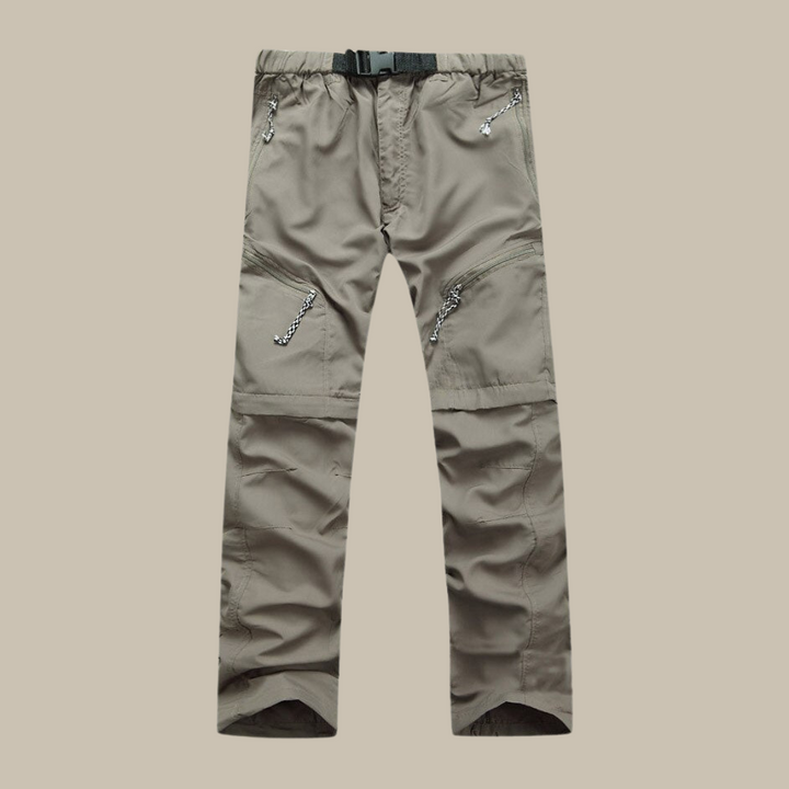 Elric | Men’s Outdoor Convertible Zip-Off Pants with Elastic Waist