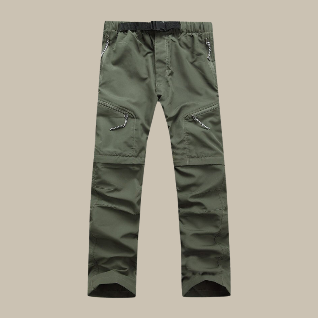 Elric | Men’s Outdoor Convertible Zip-Off Pants with Elastic Waist