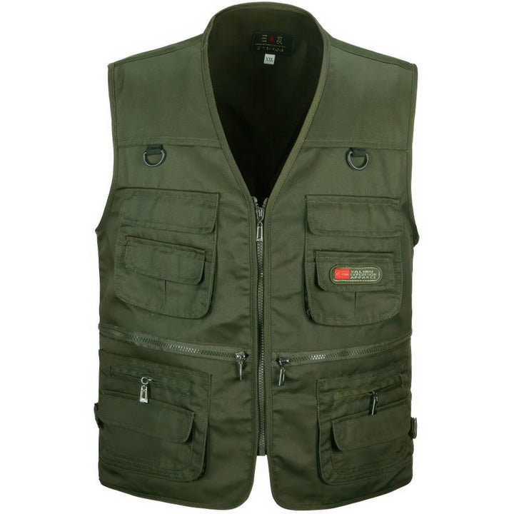 Ulysses | Men’s Utility Cargo Vest with Zippers
