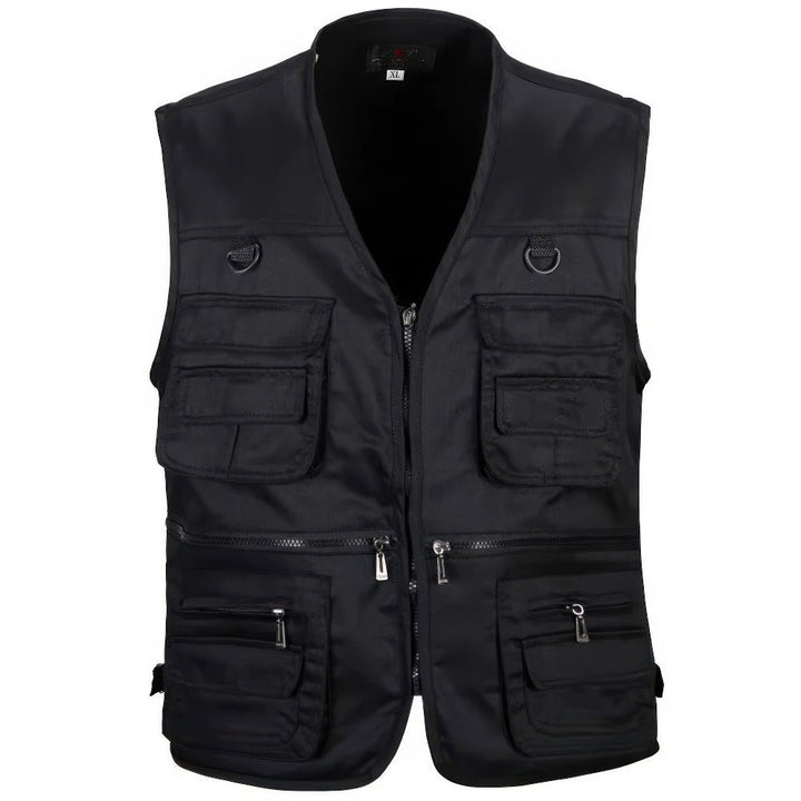 Ulysses | Men’s Utility Cargo Vest with Zippers