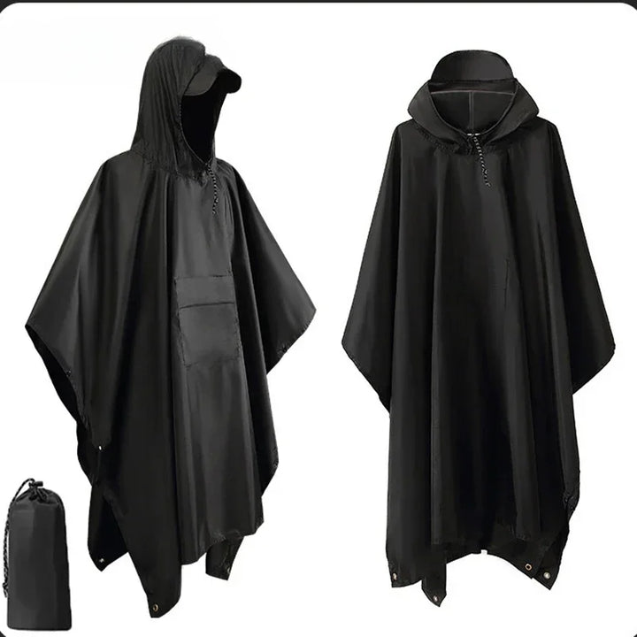 Spencer | Men's Waterproof Rain Poncho with Hood