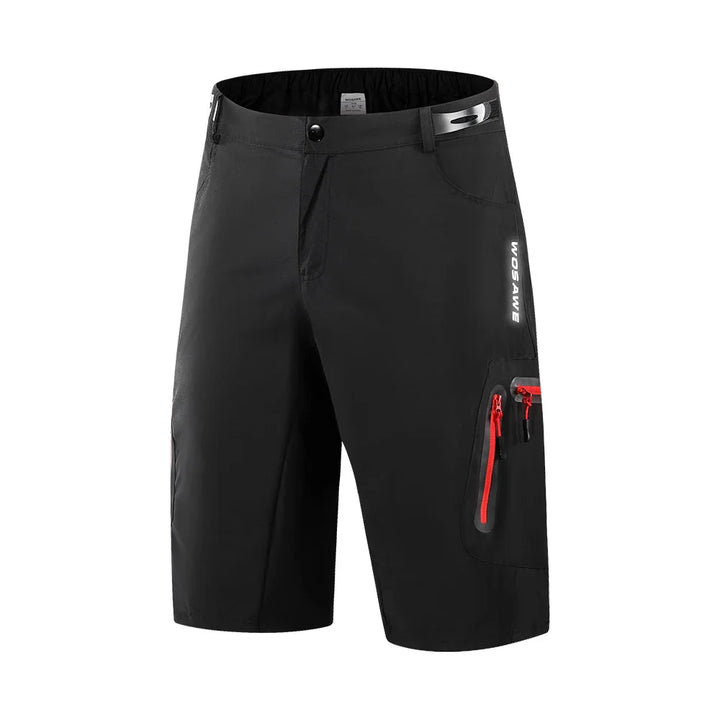Nero | Men’s Multi-Pocket Outdoor Shorts with Zipper Pockets