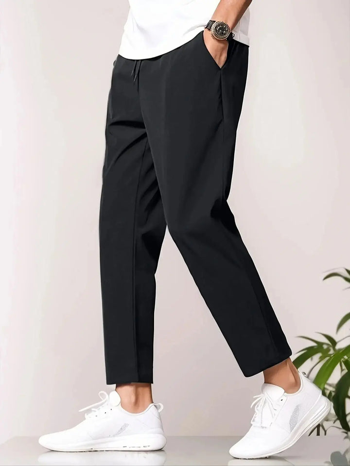 Kellan | Men’s Flat-Front Chino Pants with Drawstring