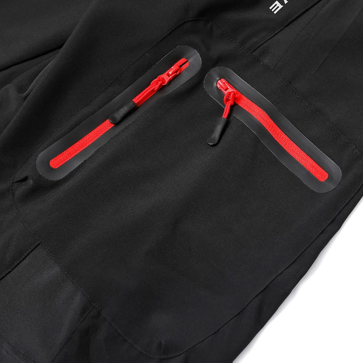 Nero | Men’s Multi-Pocket Outdoor Shorts with Zipper Pockets