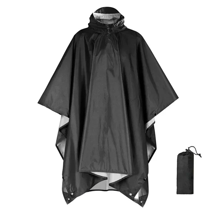 Spencer | Men's Waterproof Rain Poncho with Hood
