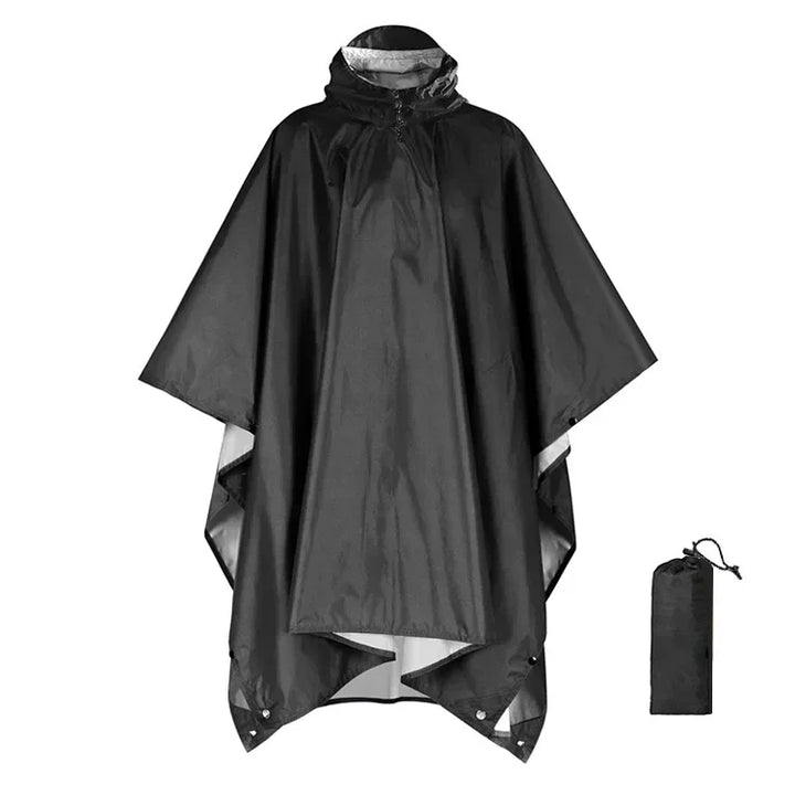 Spencer | Men's Waterproof Rain Poncho with Hood