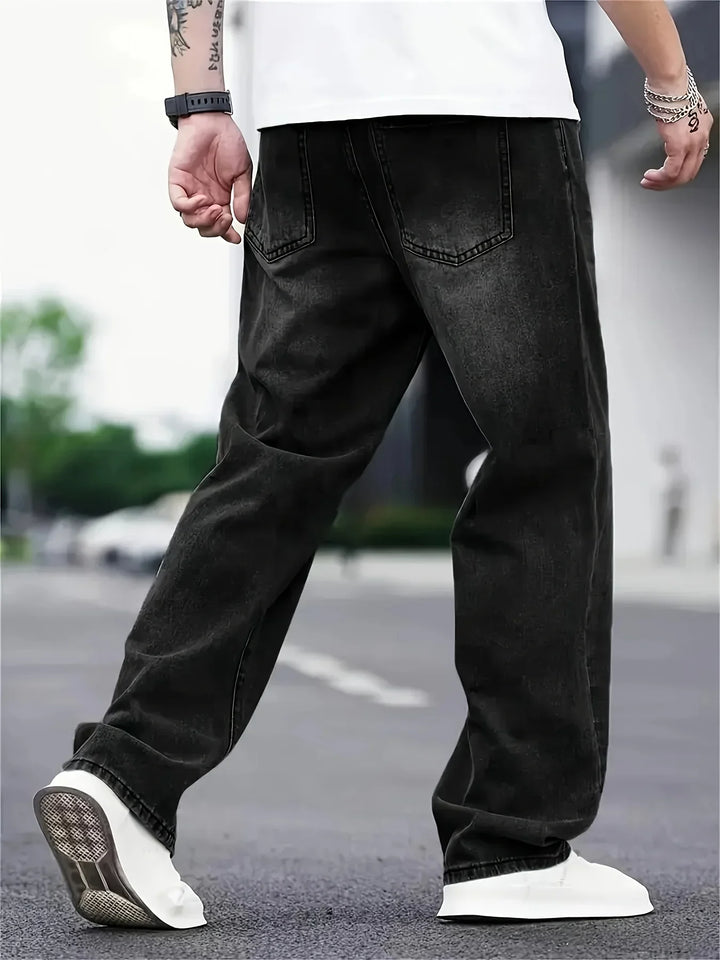 Keith | Men's Washed Baggy Jeans