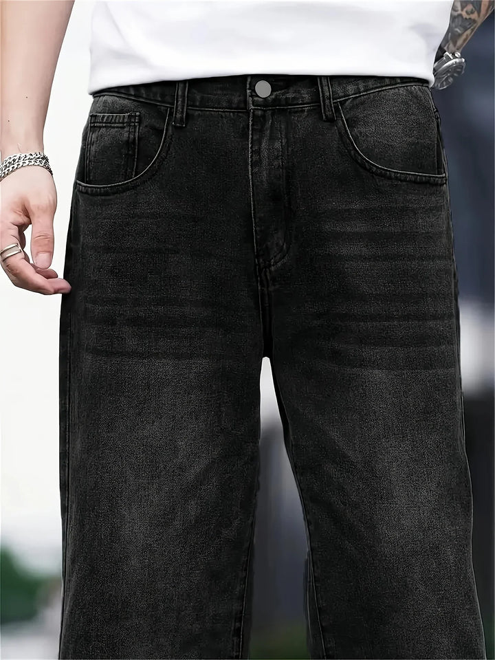 Keith | Men's Washed Baggy Jeans