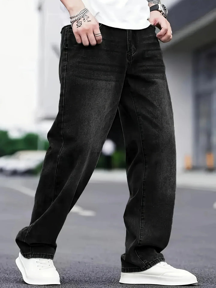 Keith | Men's Washed Baggy Jeans