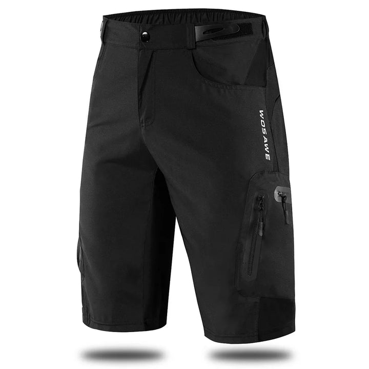 Nero | Men’s Multi-Pocket Outdoor Shorts with Zipper Pockets