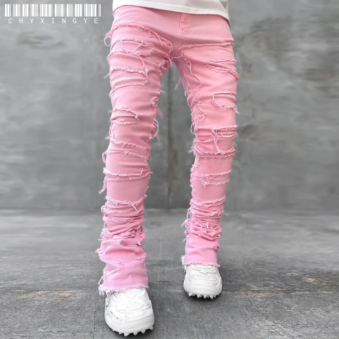 Axel | Men’s Stylish Slim Fit Ripped Jeans