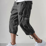 3/4 Capri-Dark Grey