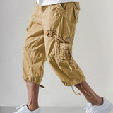3/4 Capri-Khaki