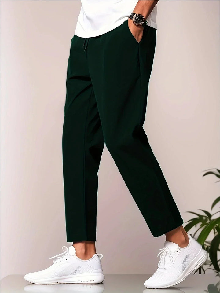 Kellan | Men’s Flat-Front Chino Pants with Drawstring