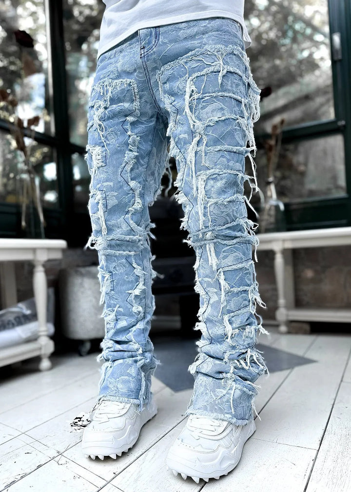 Axel | Men’s Stylish Slim Fit Ripped Jeans