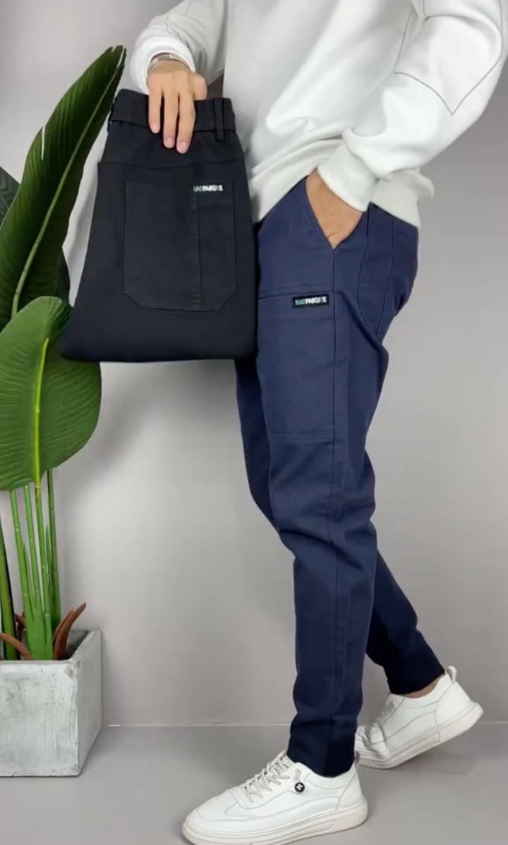 Caelum | Men’s Stretchy Slim Fit Cargo Pants