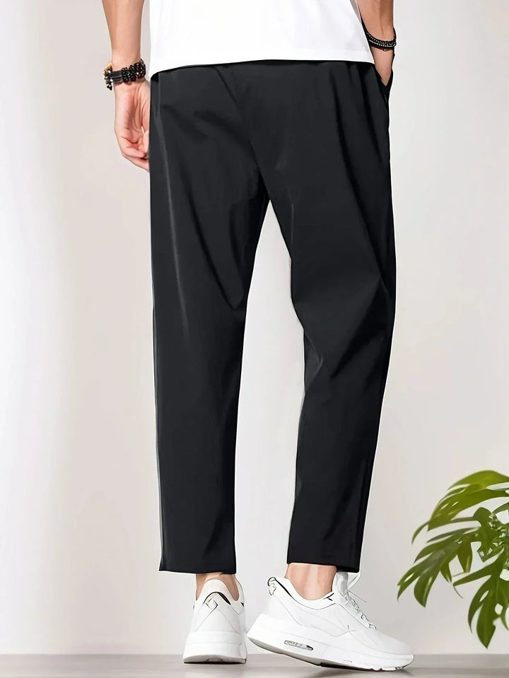 Kellan | Men’s Flat-Front Chino Pants with Drawstring