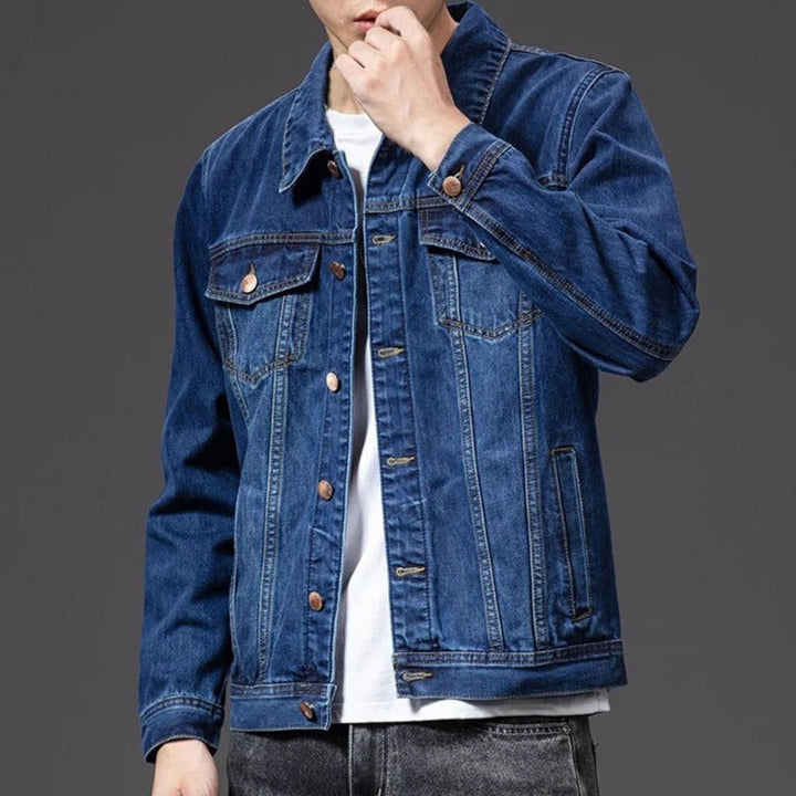 Orson | Men’s Denim Jacket with Button Front