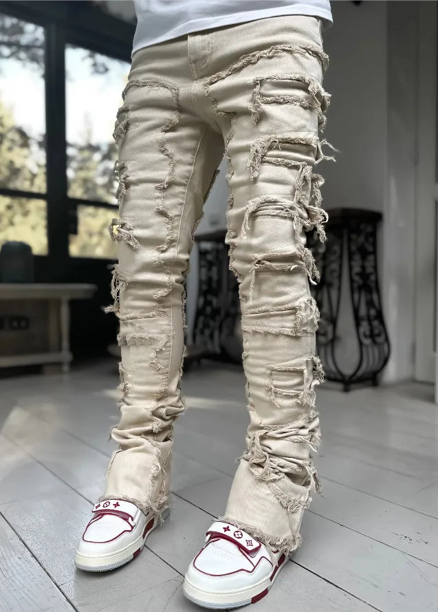 Axel | Men’s Stylish Slim Fit Ripped Jeans
