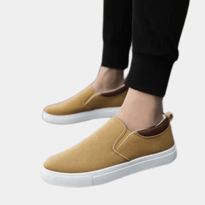 Matthew | Men's Loafer Sneakers with Elastic Gusset and Anti-Slip Outsole