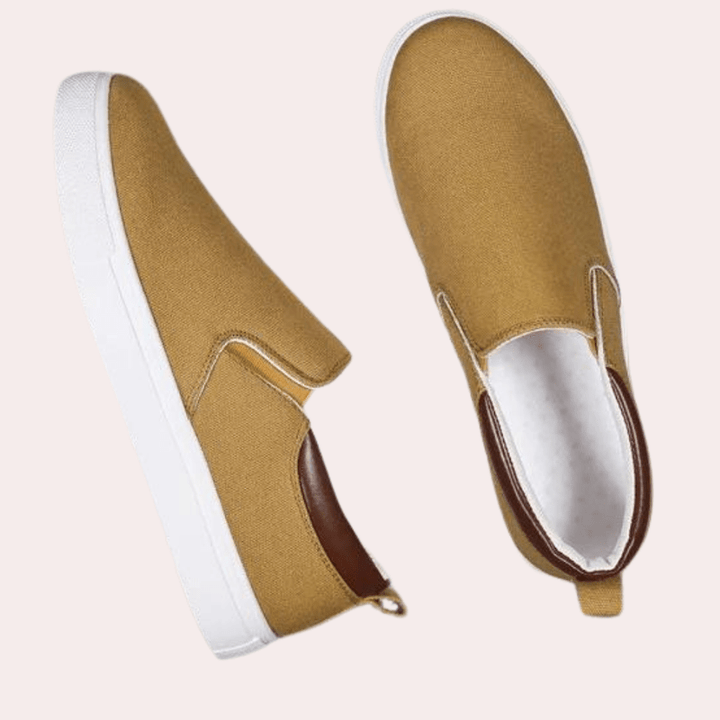 Matthew | Men's Loafer Sneakers with Elastic Gusset and Anti-Slip Outsole