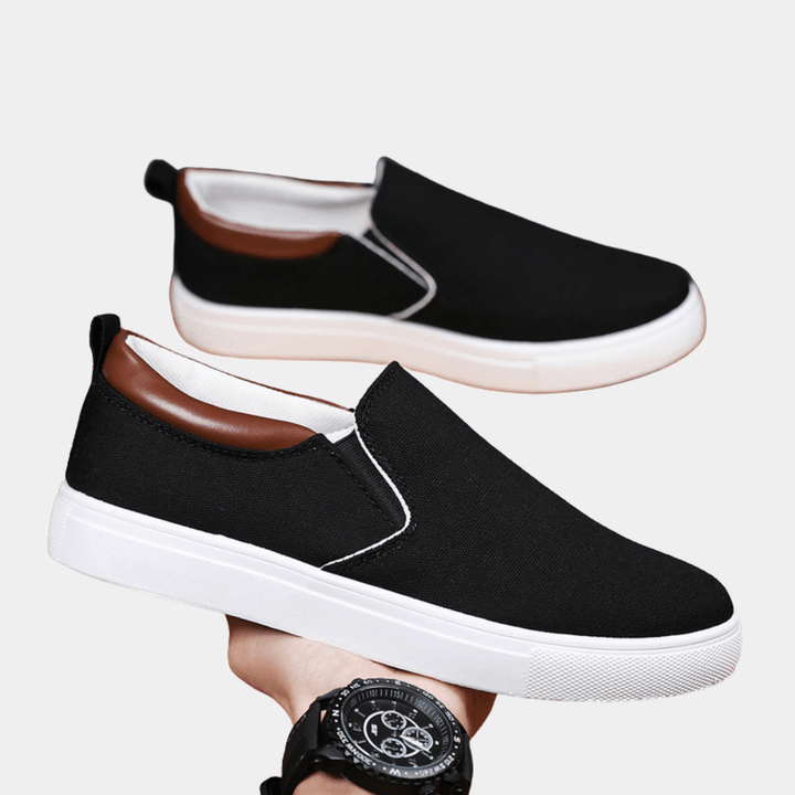 Matthew | Men's Loafer Sneakers with Elastic Gusset and Anti-Slip Outsole