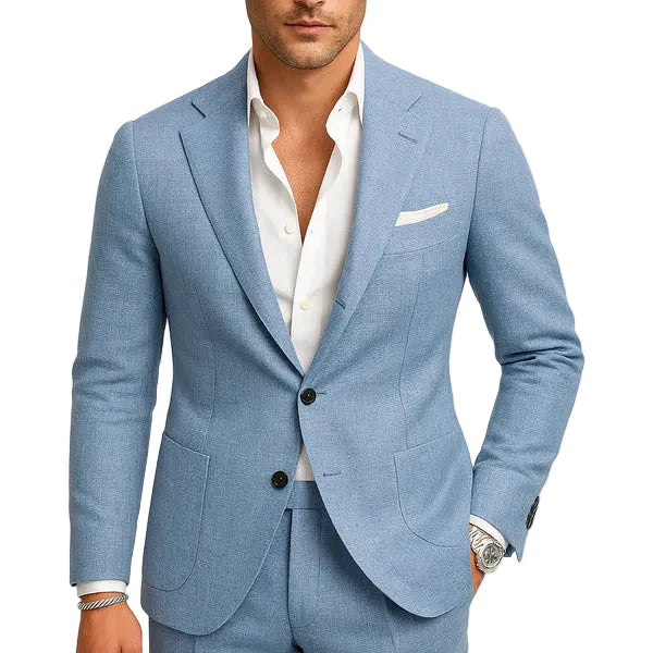 Jason | Men’s Two-Piece Tapered Fit Suit with Blazer and Trouser