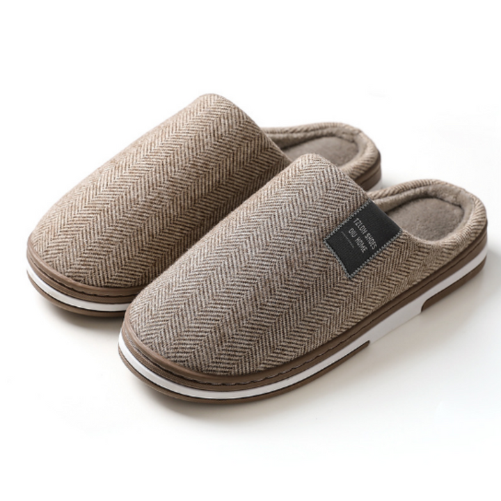 Nestor | Men’s Indoor Slip-On House Slippers with Cushion Sole
