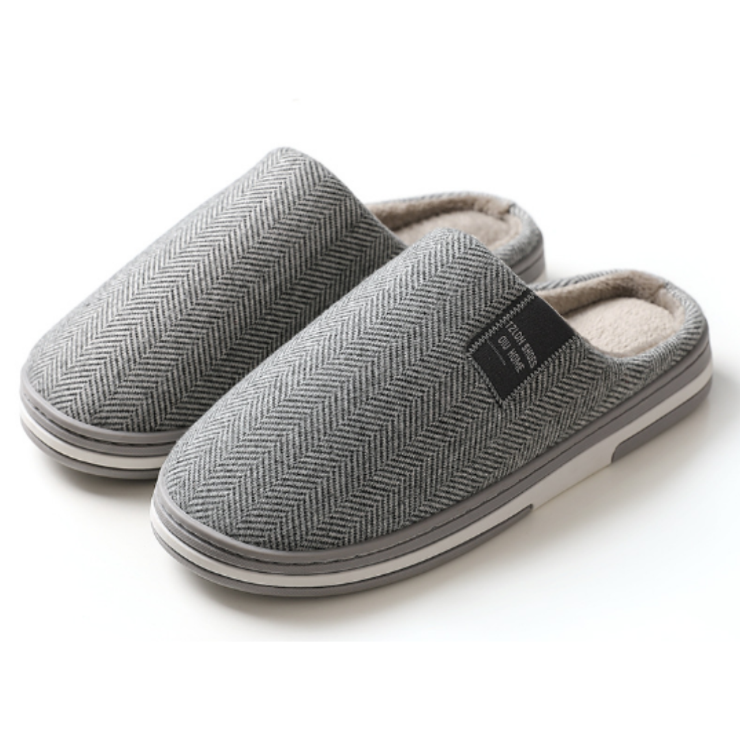 Nestor | Men’s Indoor Slip-On House Slippers with Cushion Sole