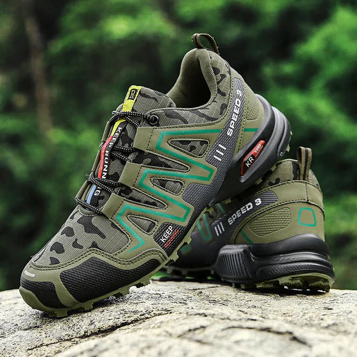 Tobias | Men's Camo Trail Running Hiking Sneakers