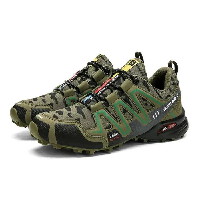 Tobias | Men's Camo Trail Running Hiking Sneakers