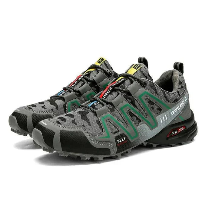 Tobias | Men's Camo Trail Running Hiking Sneakers