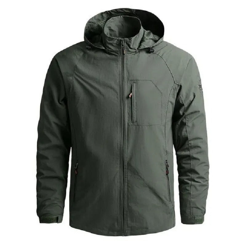 Alex | Men’s Cargo Jacket with Zipper Pockets
