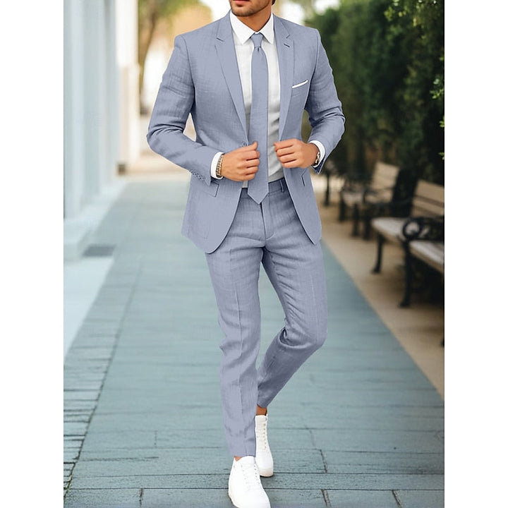 Chad | Men's Slim Fit Two Piece Suit with Blazer and Trouser