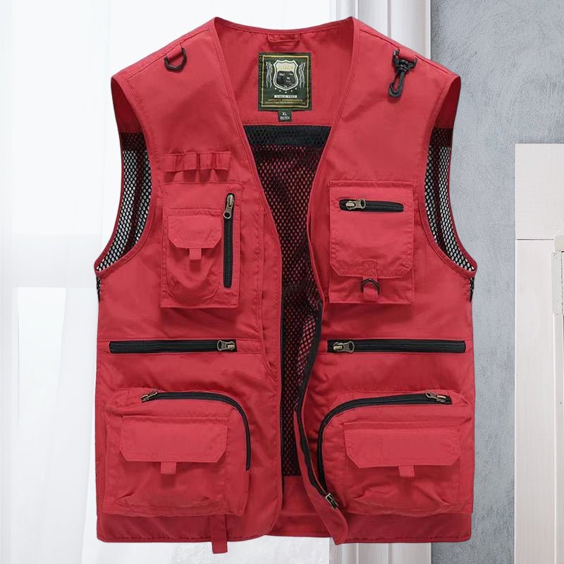 Ariel | Men’s Utility Vest with Multi-Pocket