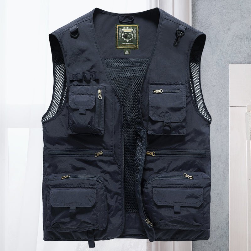 Ariel | Men’s Utility Vest with Multi-Pocket