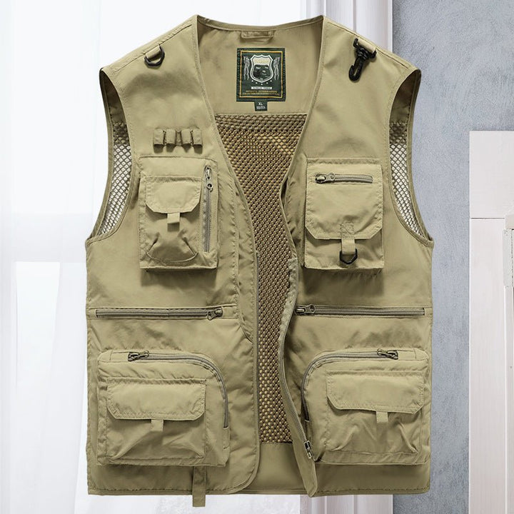 Ariel | Men’s Utility Vest with Multi-Pocket