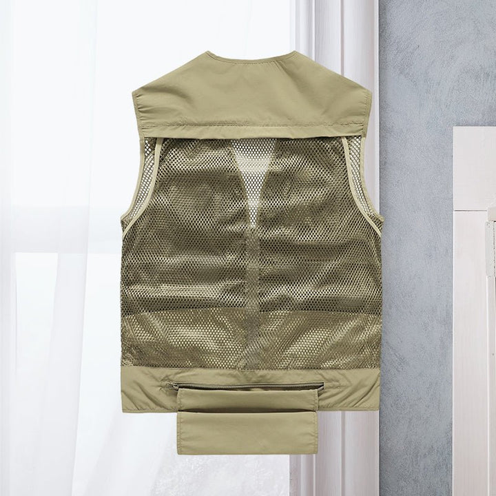 Ariel | Men’s Utility Vest with Multi-Pocket