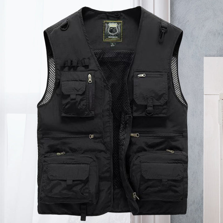 Ariel | Men’s Utility Vest with Multi-Pocket