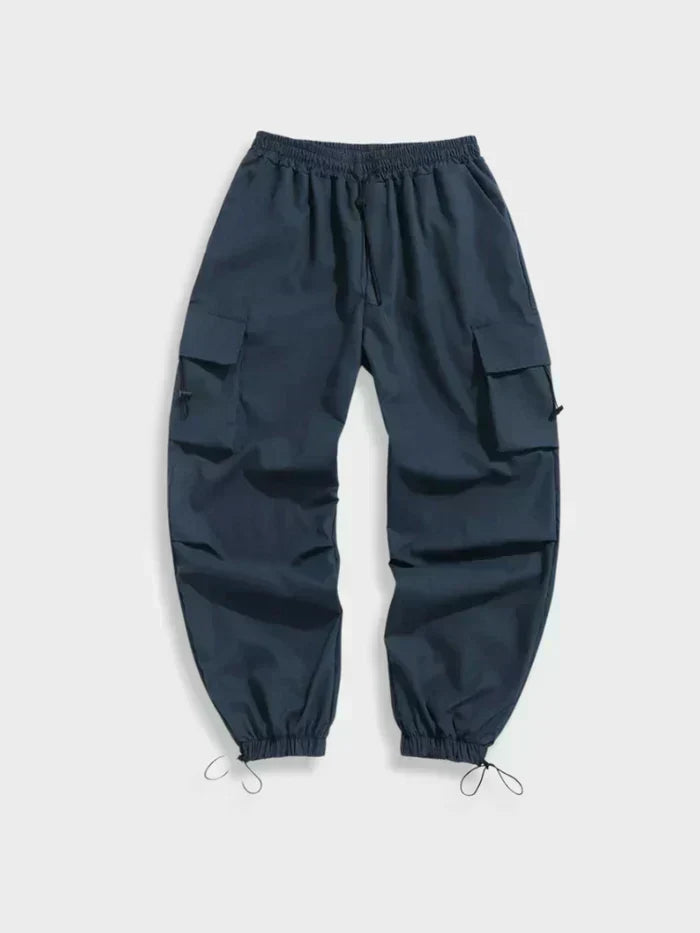Michaelangelo | Men's Streetwear Baggy Cargo Pants with Elastic Waist